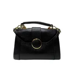 TODOPIEL - Cartera Cuero Mujer Negro
