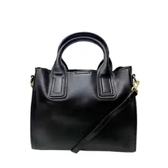 TODOPIEL - Cartera Cuero Mujer Negro