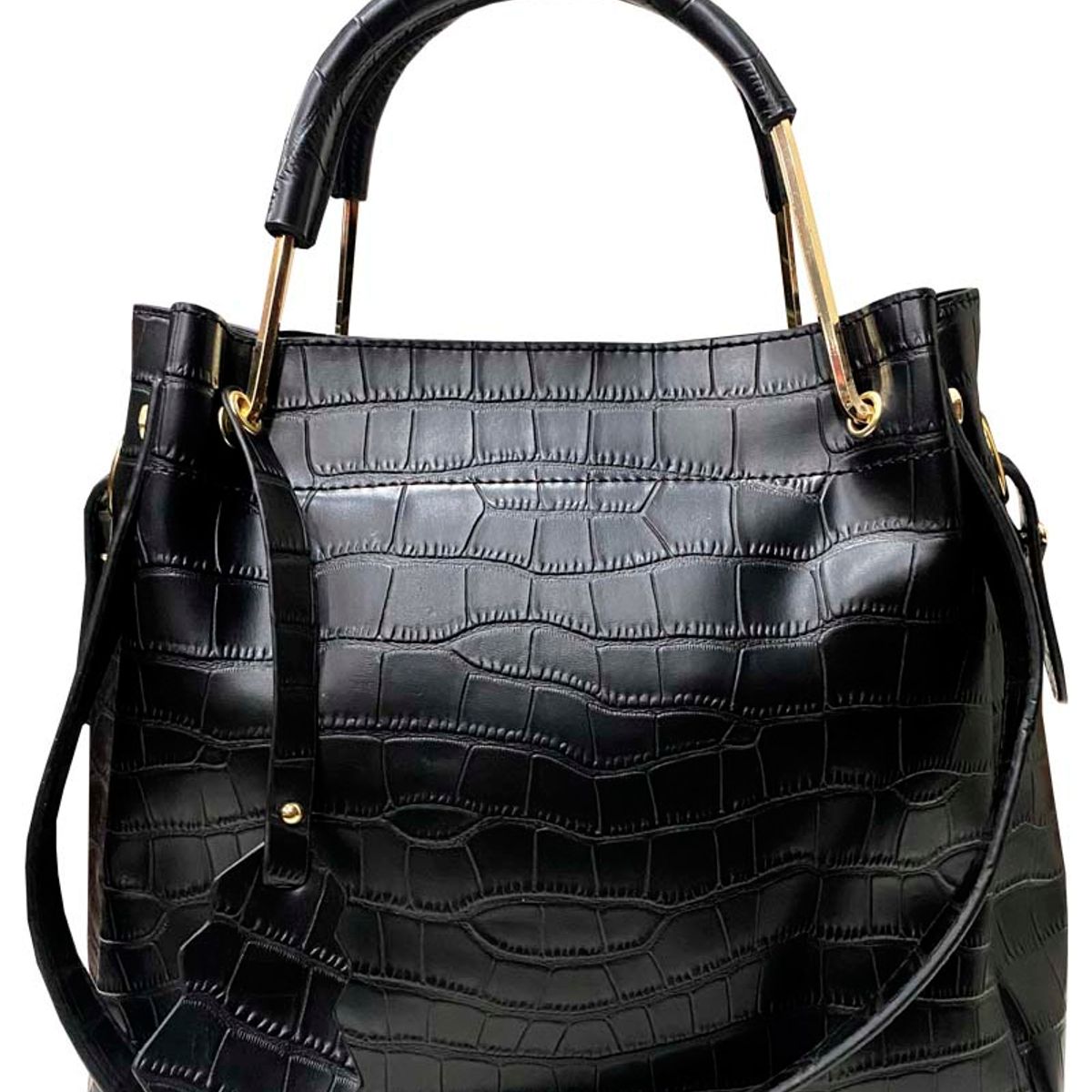 TODOPIEL - Cartera Ecocuero Mujer Negro Todopiel