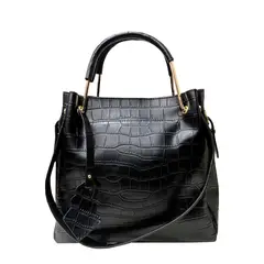 TODOPIEL - Cartera Ecocuero Mujer Negro