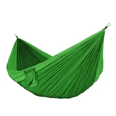 LHOTSE - Hamaca Camping Pesca Outdoor Verde Claro 270 Cm
