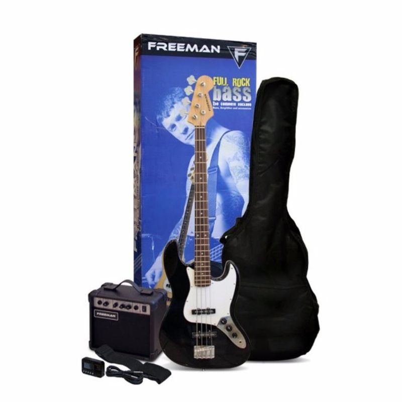 FREEMAN - Pack Bajo Freeman Full Rock BK.
