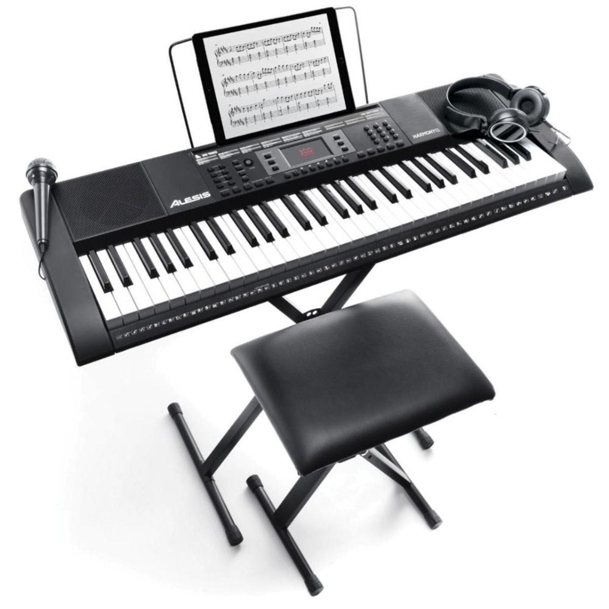ALESIS - Kit Teclado portatil Alesis Harmony 61 MKIII