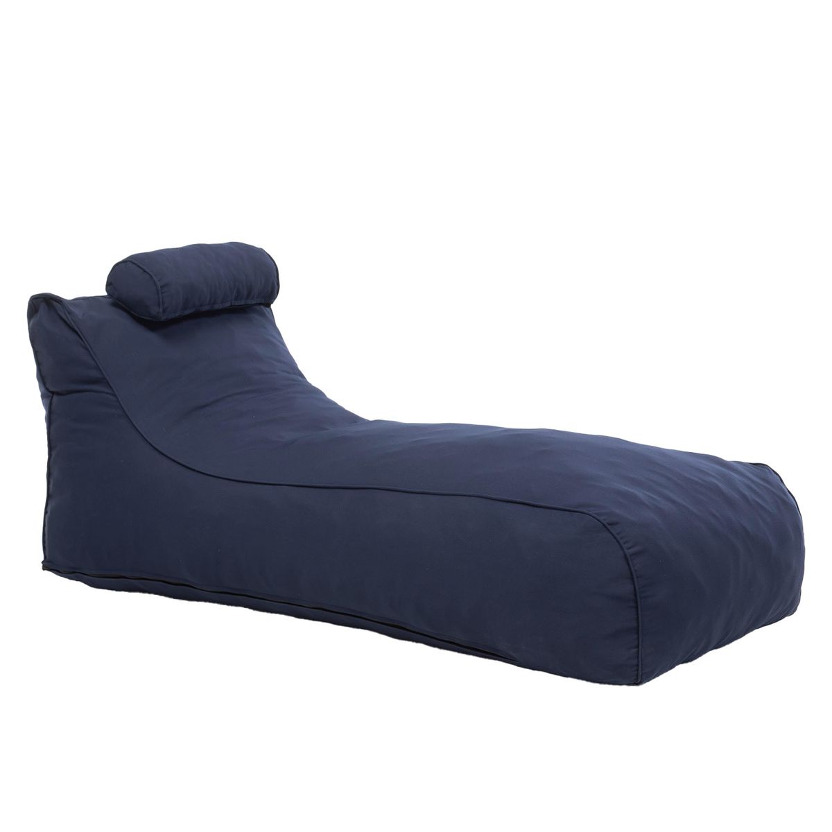 RELAN - Sillón Pouf Outdoor Azul Oscuro / Pouf Exterior Relan