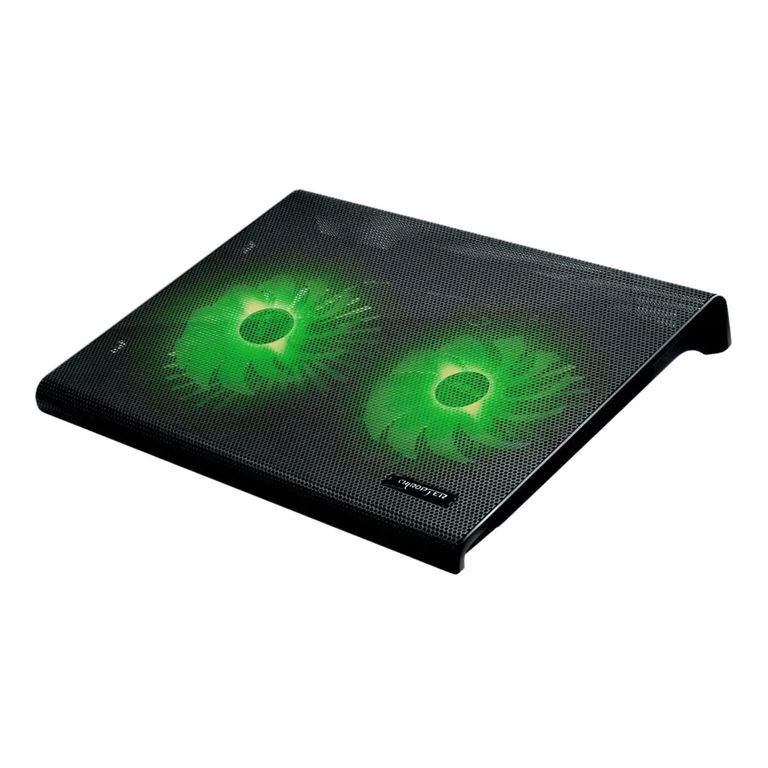 Ventilador Base Enfriamiento Notebook PC 2 USB - Negro