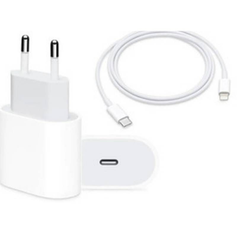 GENERICO - Cargador completo de iPhone 20W Carga rapida 678SEXXR11121314