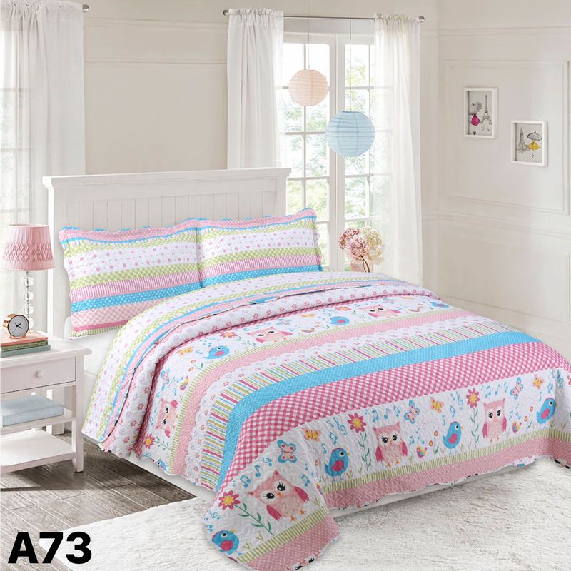 GENERICO - Cubrecama Quilt Infantil Plaza y Media