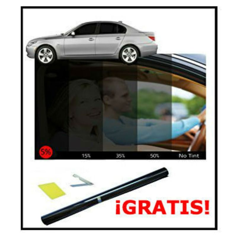 GENERICO - Papel Polarizado 50 Espátula Cortante Auto Karvas