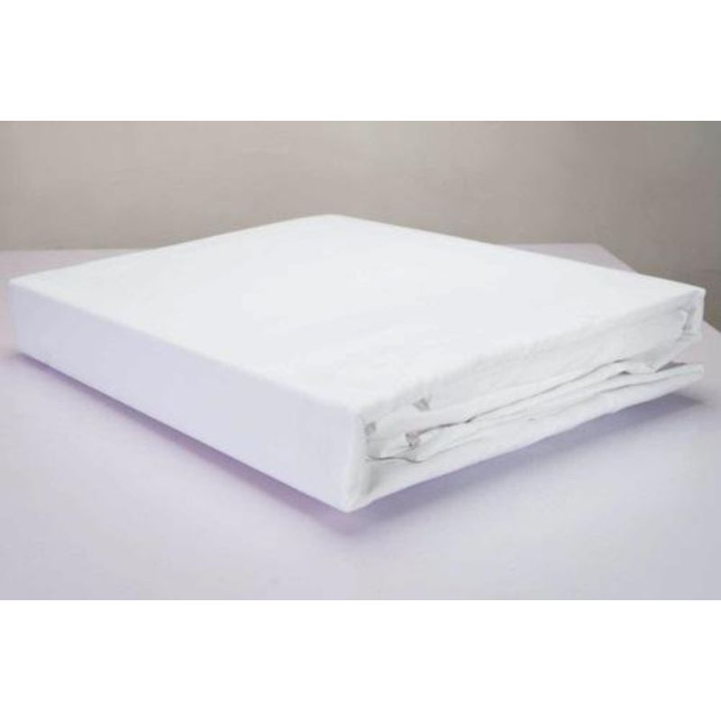 GENERICO - Juego de Sábanas 1 1/2 Plazas 200 Hilos 4 Piezas - Blanco