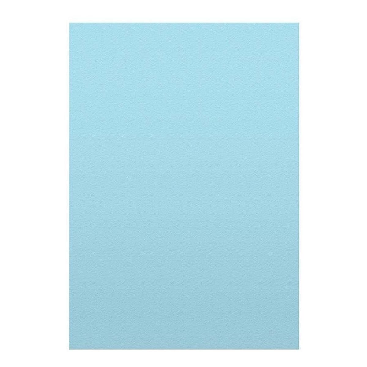 GENERICO - Cartulina Opalina Lisa Colores 50 Hojas 220grs A4 - Celeste