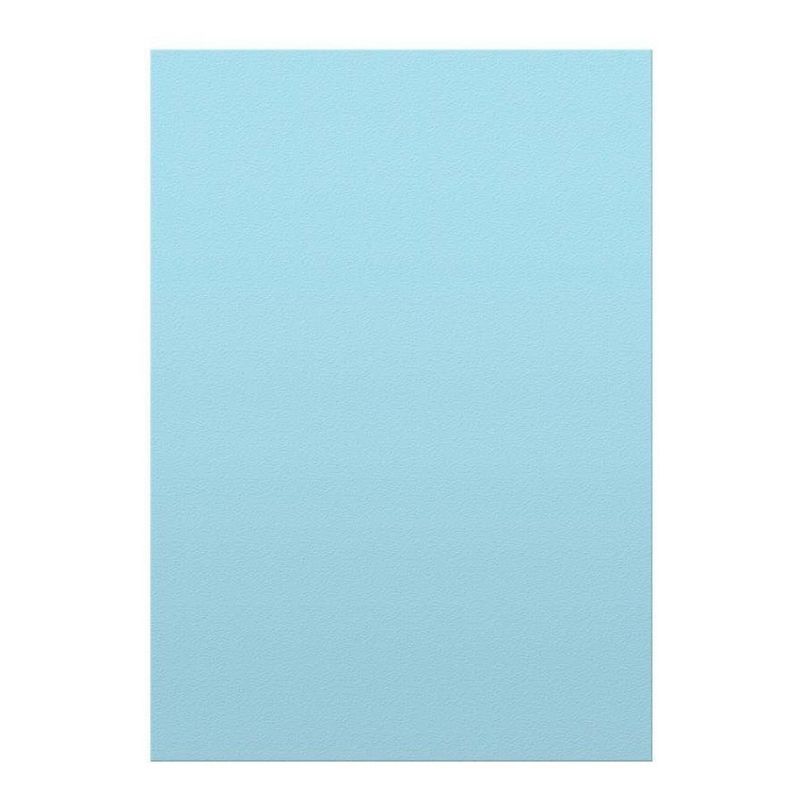 GENERICO - Cartulina Opalina Lisa Colores 50 Hojas 220grs A4 - Celeste