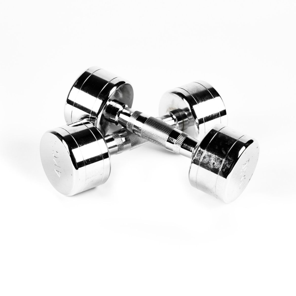 ULTIMATE FITNESS - Mancuernas Cromadas 4 kg (Par)