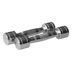 ULTIMATE FITNESS - Mancuernas Cromadas 1 kg (Par)