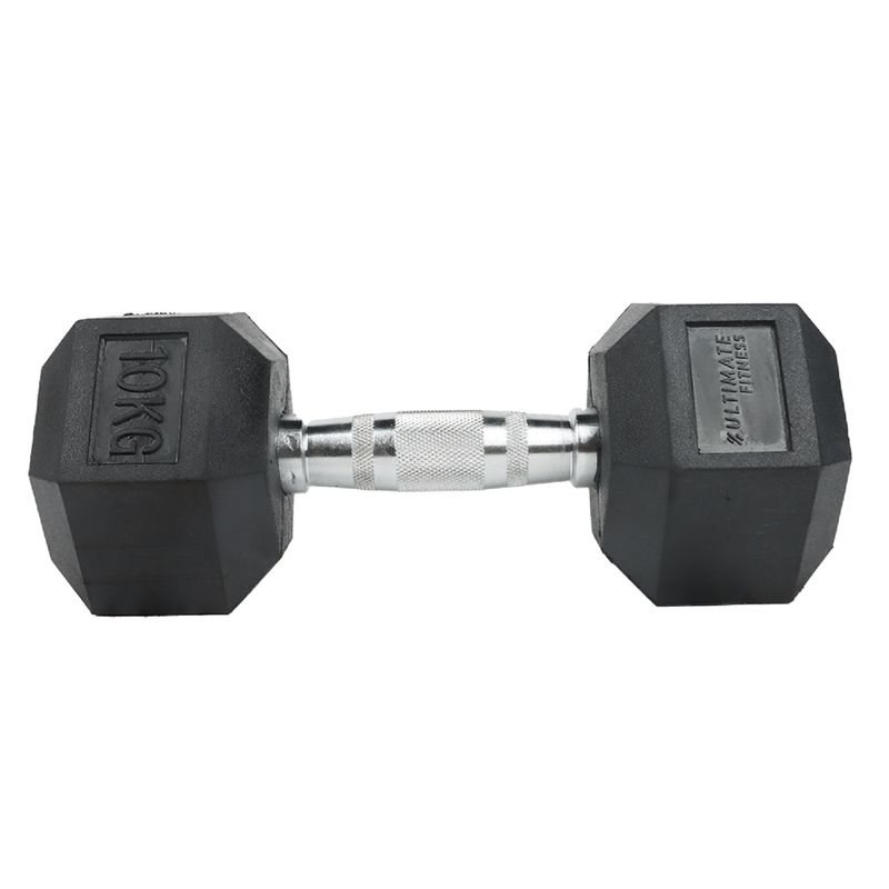 ULTIMATE FITNESS - MANCUERNA HEXAGONAL 10 KG
