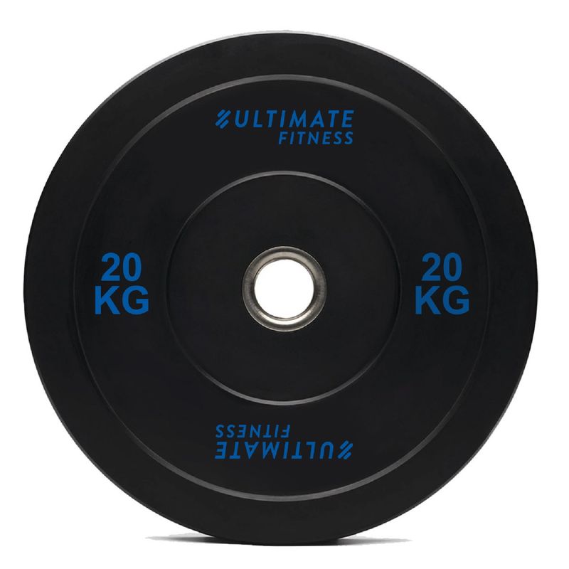 ULTIMATE FITNESS - DISCO OLÍMPICO BUMPER 20 KG