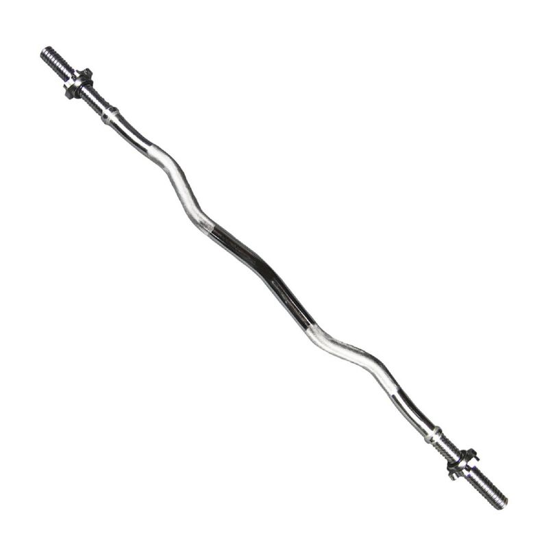 ULTIMATE FITNESS - BARRA PRE OLIMPICA CURVA Z 152 CM