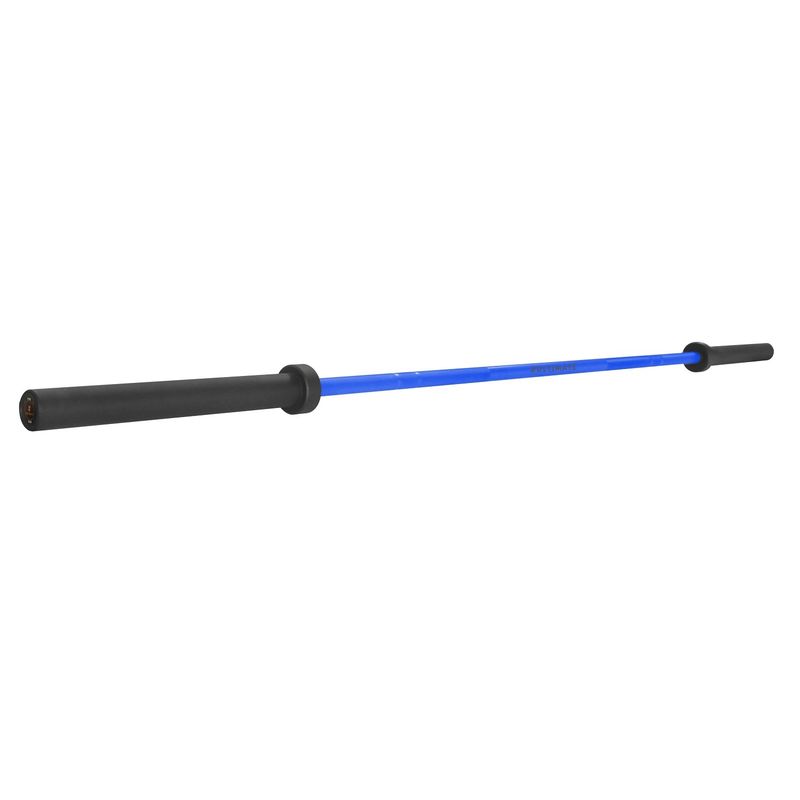 ULTIMATE FITNESS - BARRA OLÍMPICA ELITE CERAMIC LIMITED EDITION 28 MM – 220 CM – 680 KG – AZUL