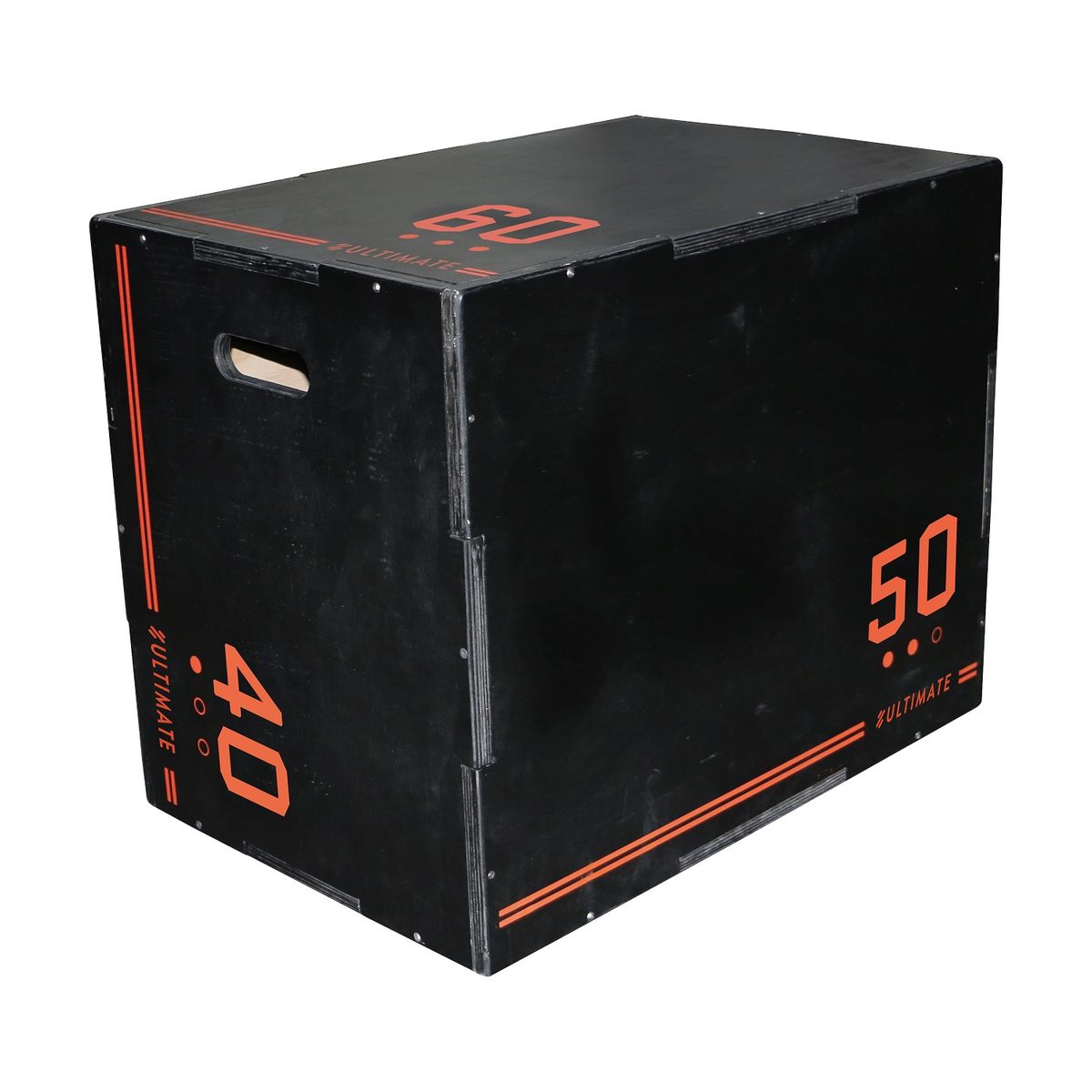 ULTIMATE FITNESS - Cajón Pliometrico Salto Pro - 40X50X60Cm  - Jump B