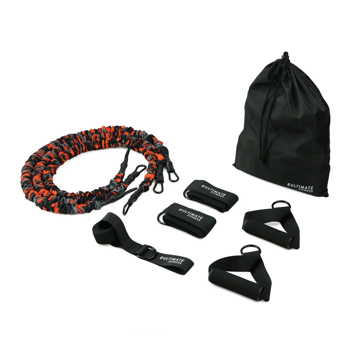ULTIMATE FITNESS - SET BANDAS DE RESISTENCIA ELITE