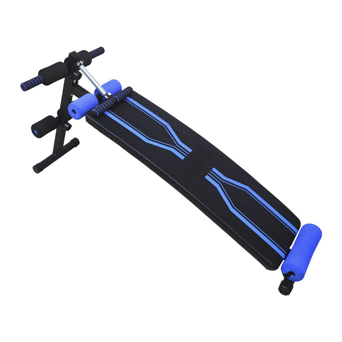 ULTIMATE FITNESS - BANCA ABDOMINALES ELITE REGULABLE CON BANDAS DE RESISTENCIA