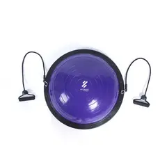 ULTIMATE FITNESS - BOSU BALANCE BALL CON MANILLAS MORADO