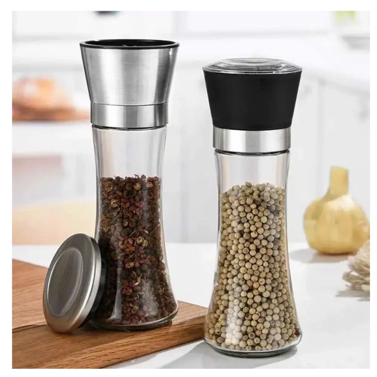 GENERICO - Pimentero Molinillo Moledor Sal Pimienta Para Salero Cocina