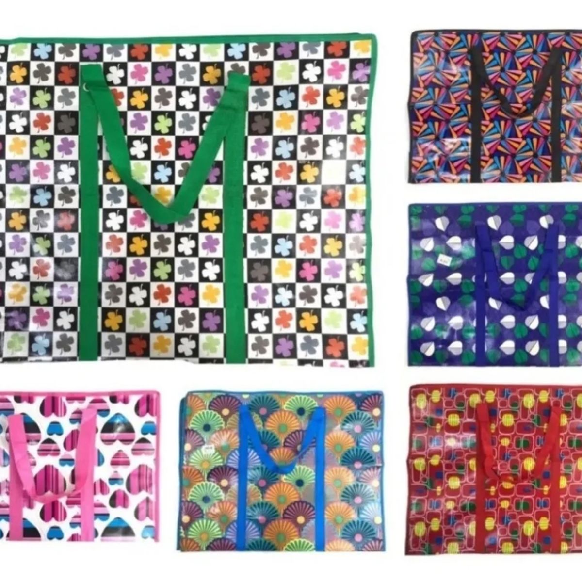 GENERICO - Pack 10 Bolsa Matutera Bolso Para Almacenaje 70x55x23cm