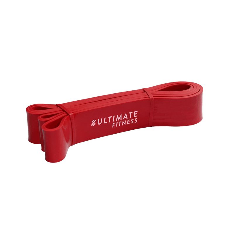 ULTIMATE FITNESS - POWER BAND R7  BANDA DE RESISTENCIA 175″  ROJO