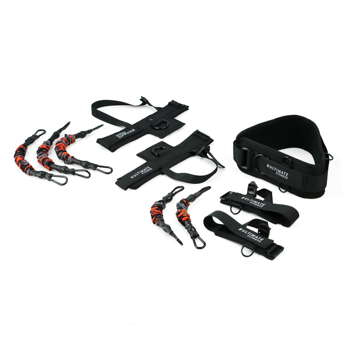 ULTIMATE FITNESS - BANDAS DE RESISTENCIA ENTRENAMIENTO BOXEO  MMA ELITE