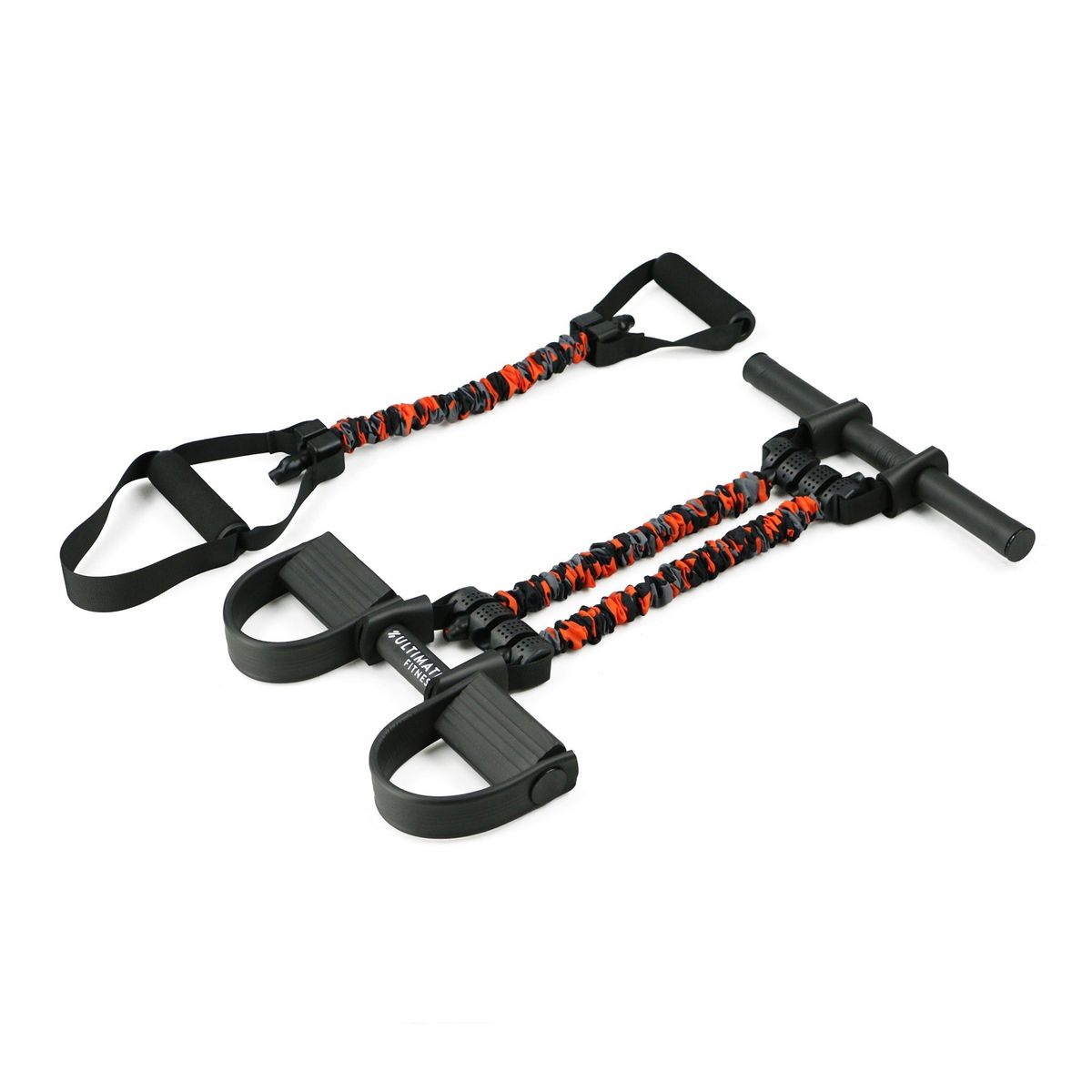 ULTIMATE FITNESS - SET BANDAS DE RESISTENCIA ELITE CON PEDESTAL