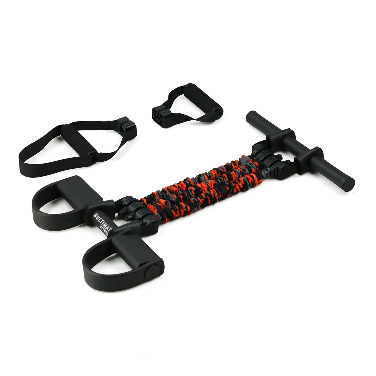 ULTIMATE FITNESS - SET BANDAS DE RESISTENCIA ELITE CON PEDESTAL