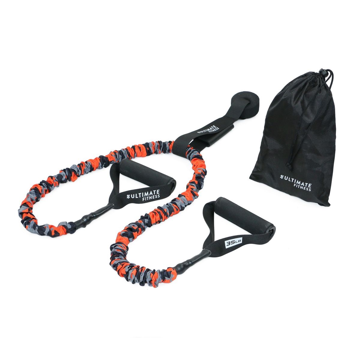 ULTIMATE FITNESS - BANDA DE RESISTENCIA ELÁSTICA ELITE CON AGARRE Y SOPORTE  R1