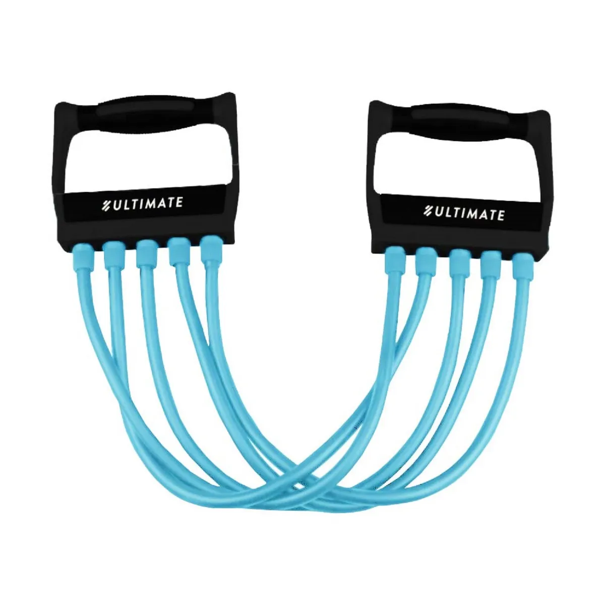 ULTIMATE FITNESS - BANDAS ELÁSTICAS DE RESISTENCIA TUBULARES CON MANILLAS