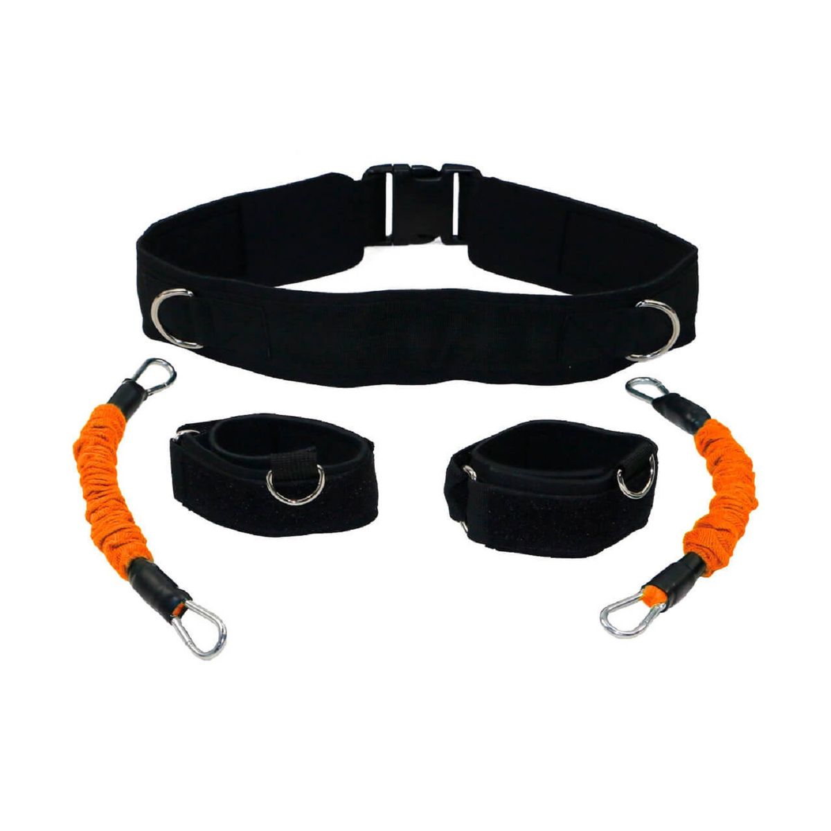 ULTIMATE FITNESS - SALTO VERTICAL - ENTRENADOR ELÁSTICO NEGRO