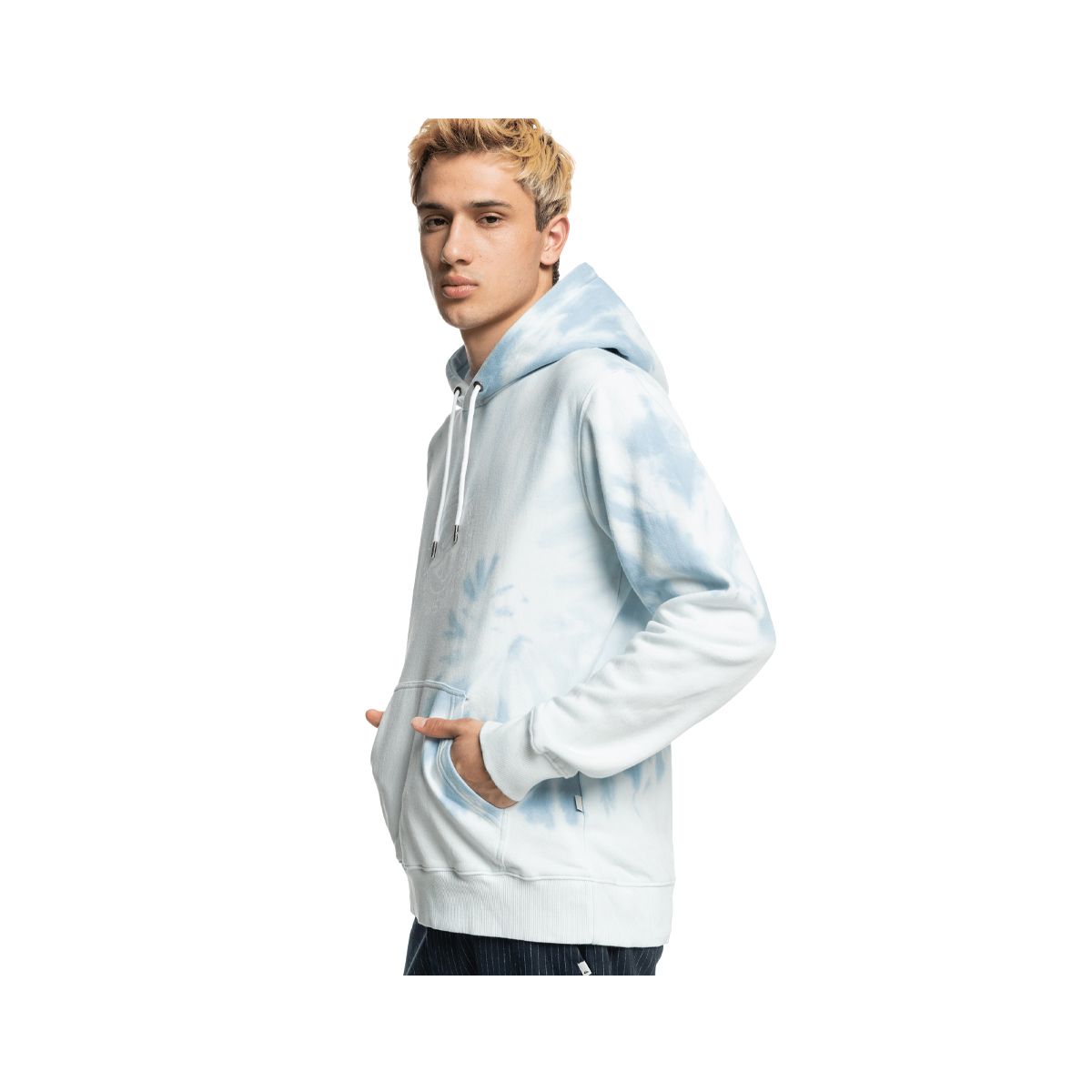 QUIKSILVER - Polerón Quiksilver Salty Tie Dye Hombre Dreamblue