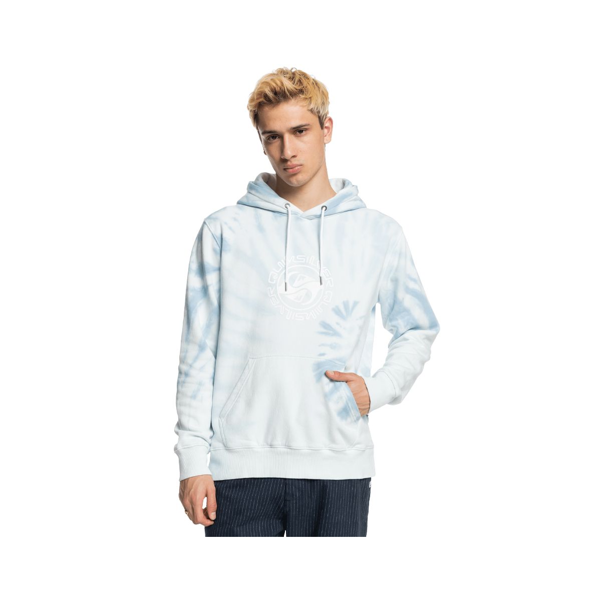 QUIKSILVER - Polerón Quiksilver Salty Tie Dye Hombre Dreamblue