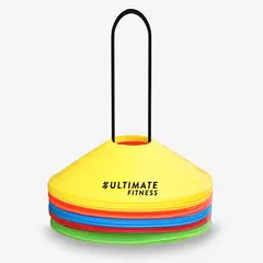 ULTIMATE FITNESS - Set Conos Lenteja 20 uds