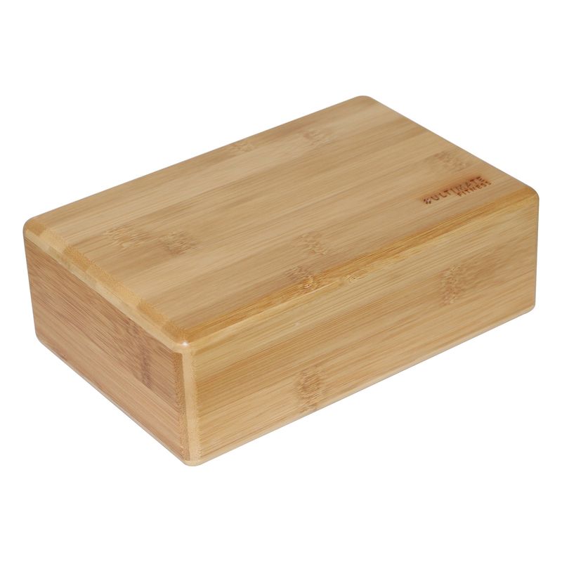 ULTIMATE FITNESS - LADRILLO  YOGA BLOCK BAMBOO ECO