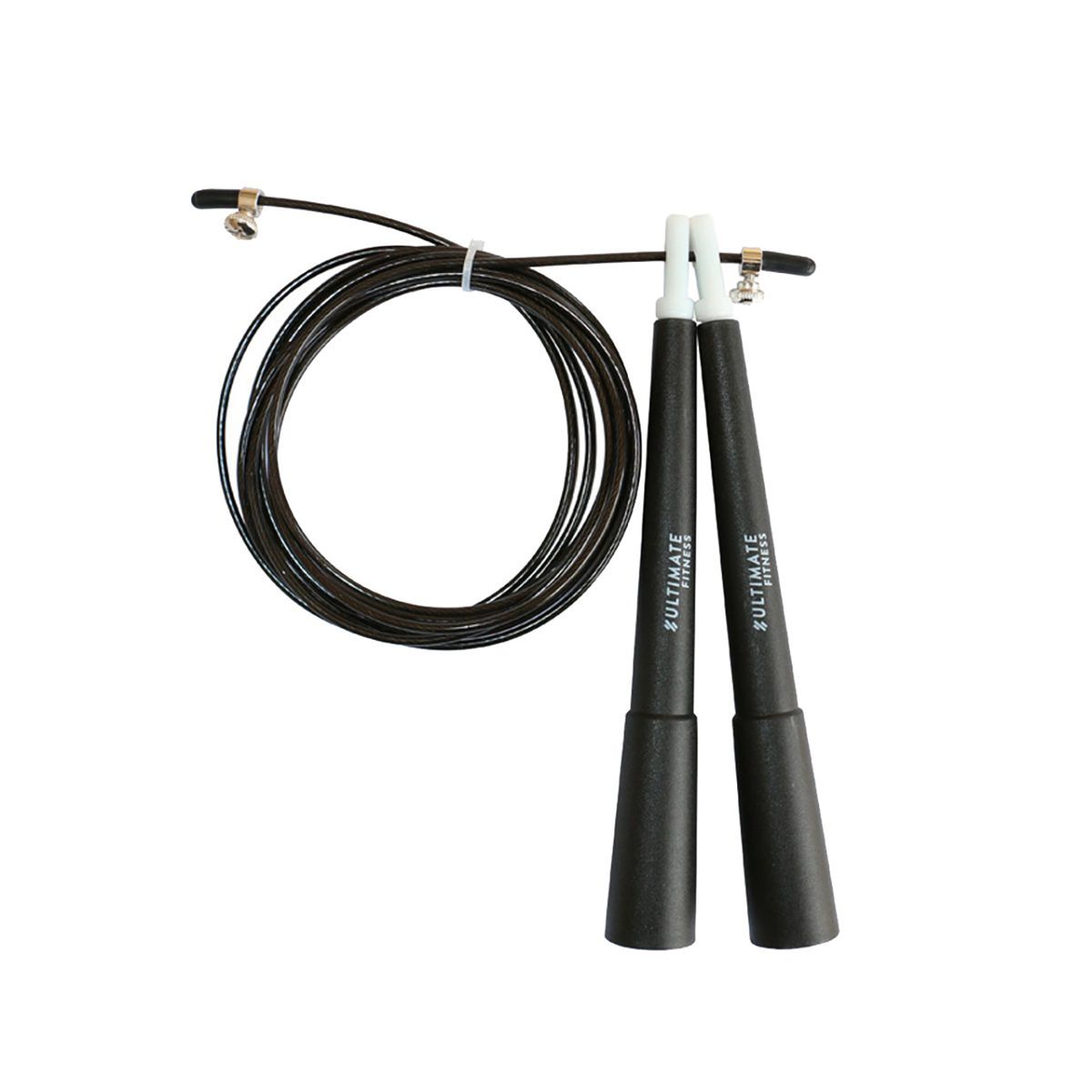ULTIMATE FITNESS - CUERDA DE SALTO SLIM NEGRO