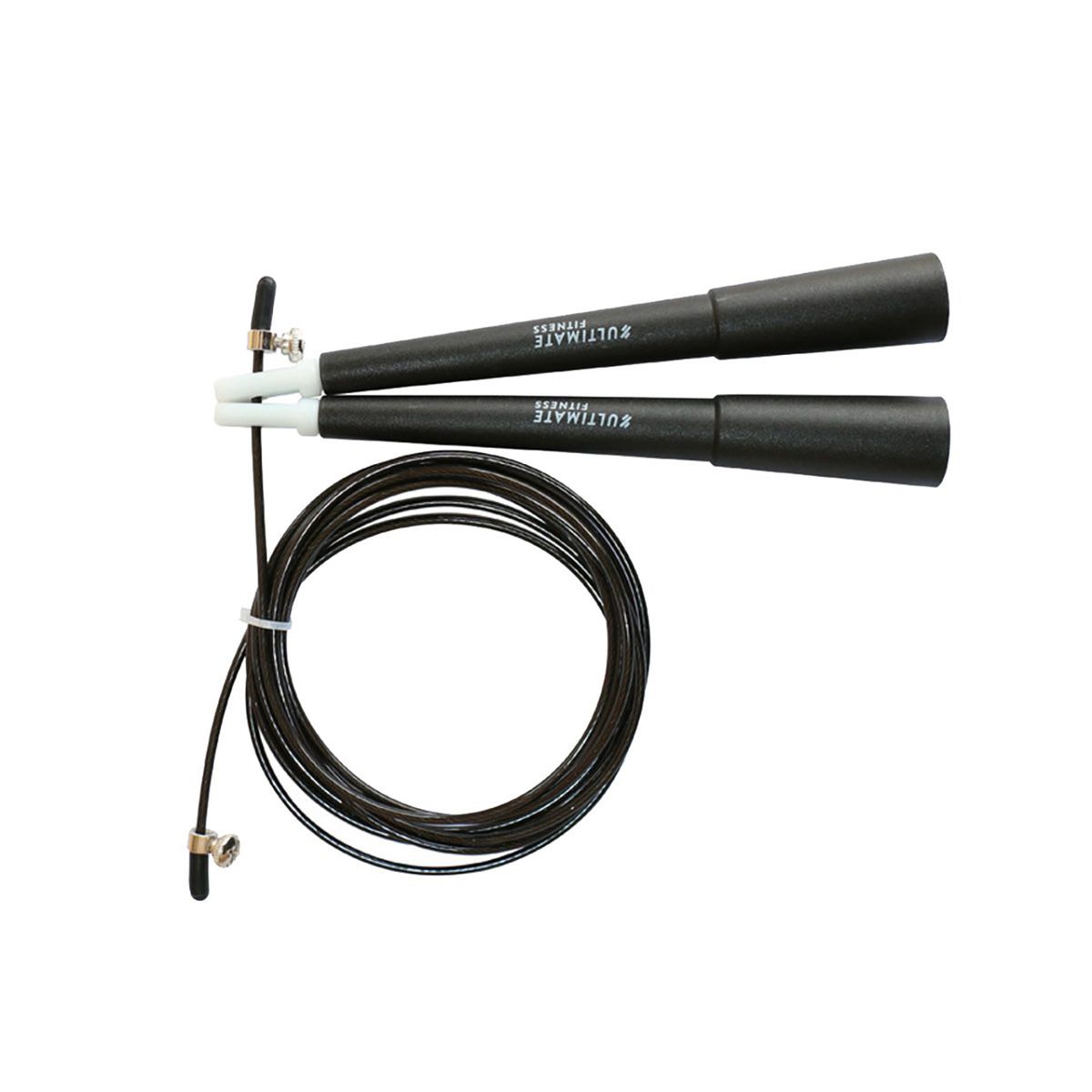 ULTIMATE FITNESS - CUERDA DE SALTO SLIM NEGRO