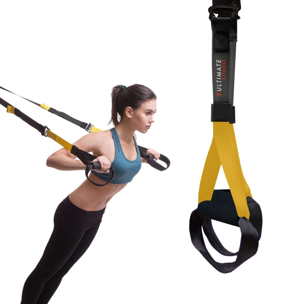 ULTIMATE FITNESS - BANDAS DE SUSPENSIÓN TRX PRO