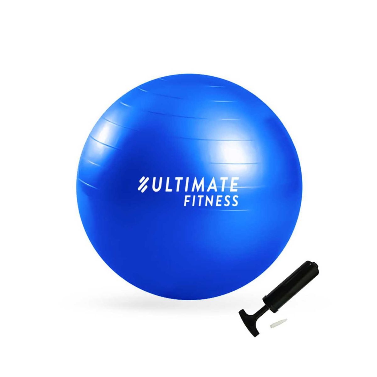 ULTIMATE FITNESS - BALÓN PILATES 75 CM CON INFLADOR