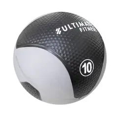 ULTIMATE FITNESS - BALÓN MEDICINAL CON REBOTE PRO 10 KG