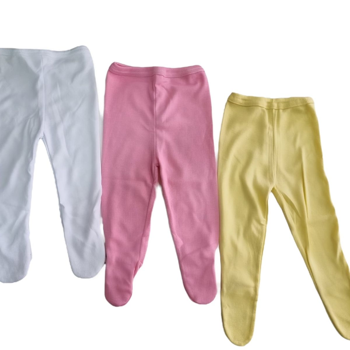AGW - Pack 3 Pantys Bebé Niña 100% Algodón.