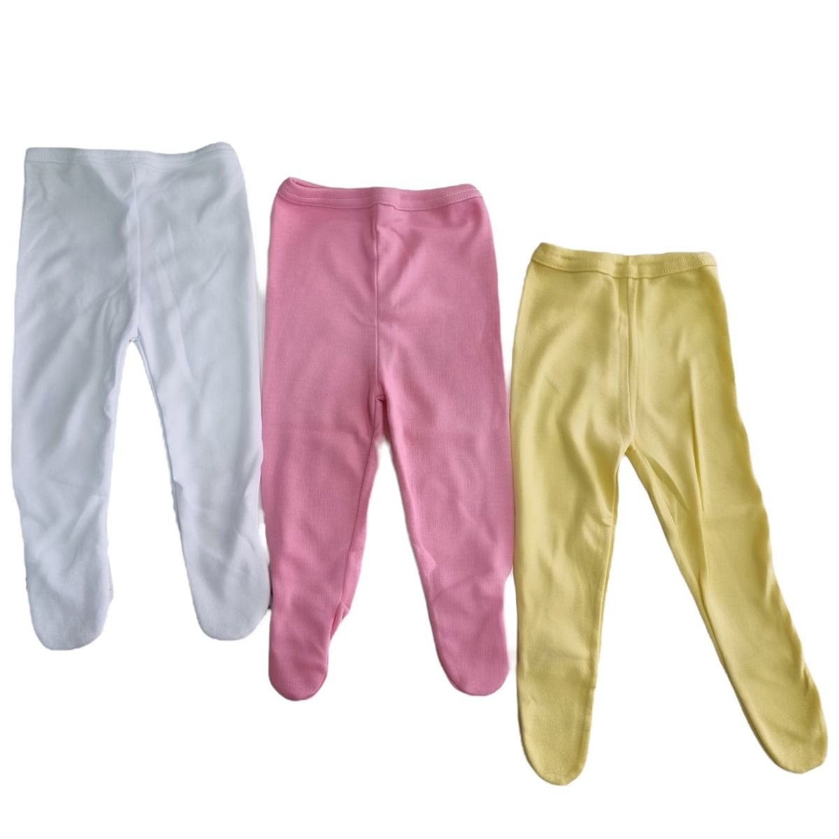AGW - Pack 3 Pantys Bebé Niña 100% Algodón.