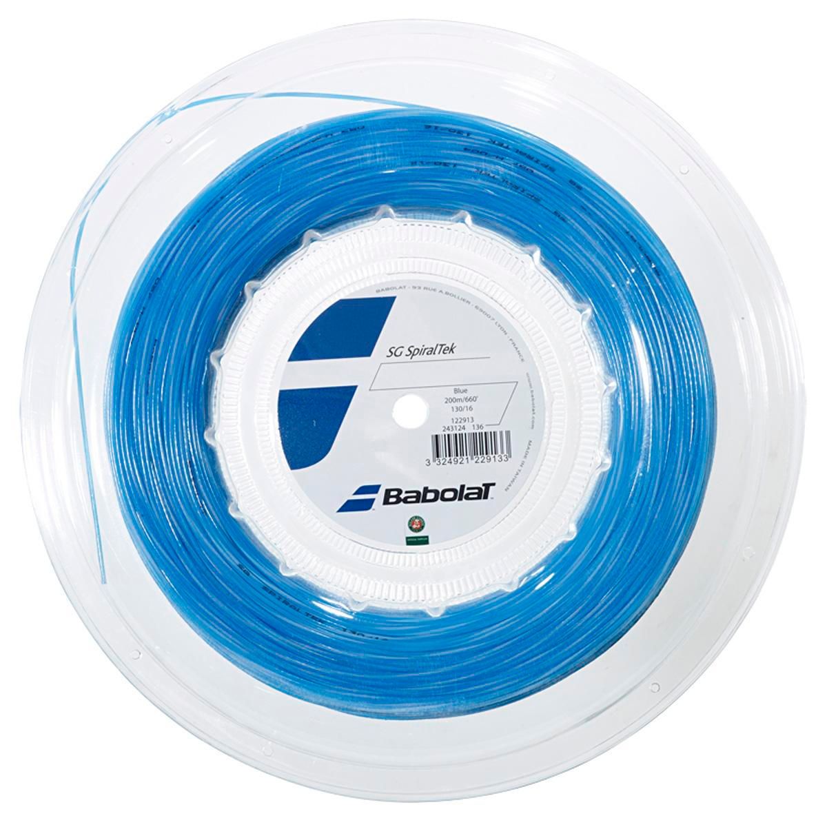 BABOLAT - CUERDA TENIS BABOLAT SPIRALTECK 1.30 X 200 MTS