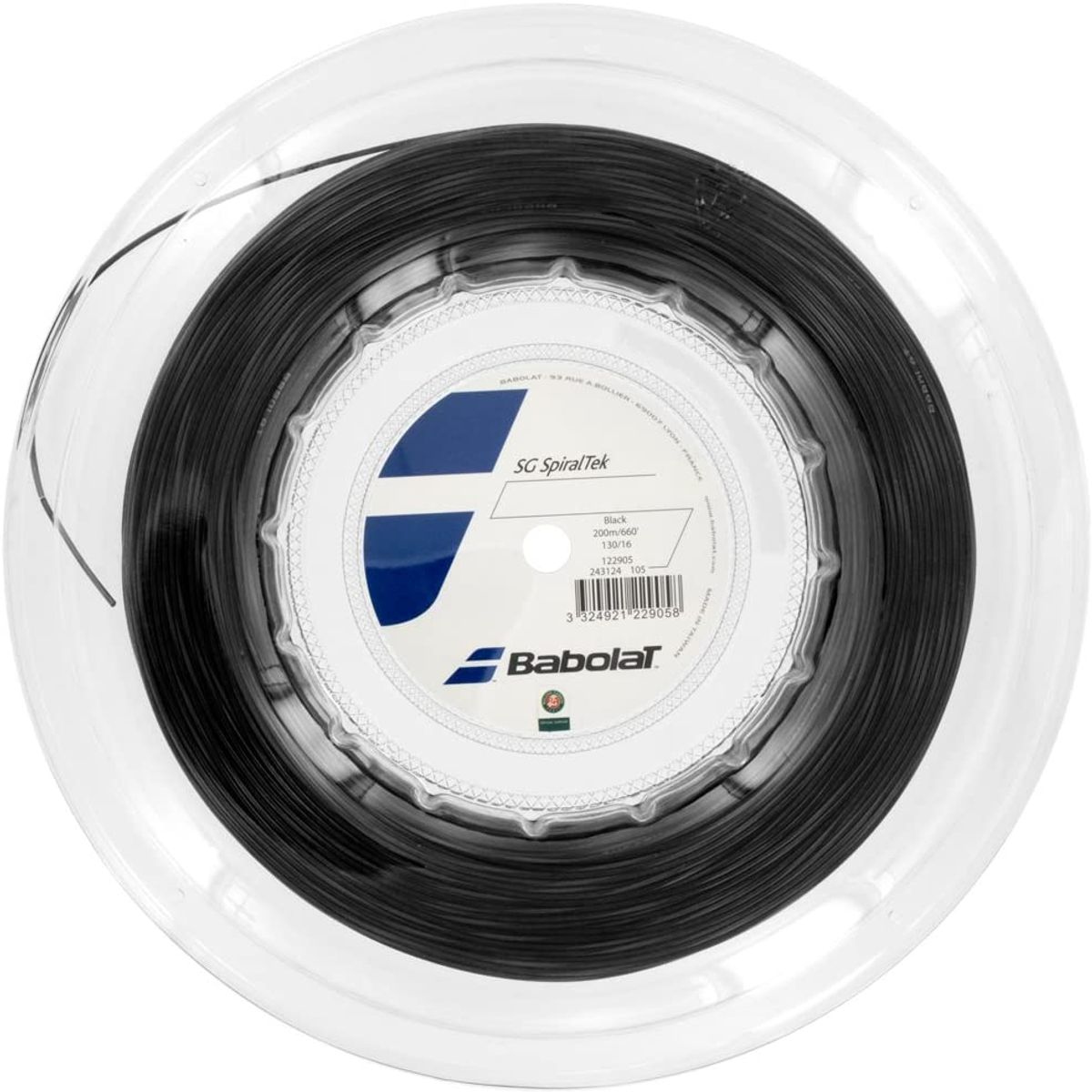 BABOLAT - CUERDA TENIS BABOLAT SPIRALTECK 1.30 X 200 MTS