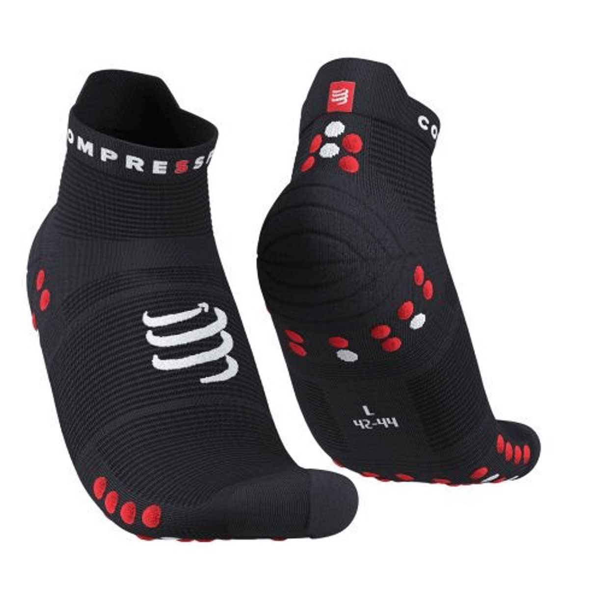COMPRESSPORT - PRO RACING SOCKS V40 RUN LOW  CALCETÍN DEPORTIVO COMPRESSPORT T4N