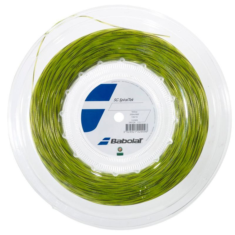 BABOLAT - CUERDA TENIS BABOLAT SPIRALTECK 1.35 X 200 MTS