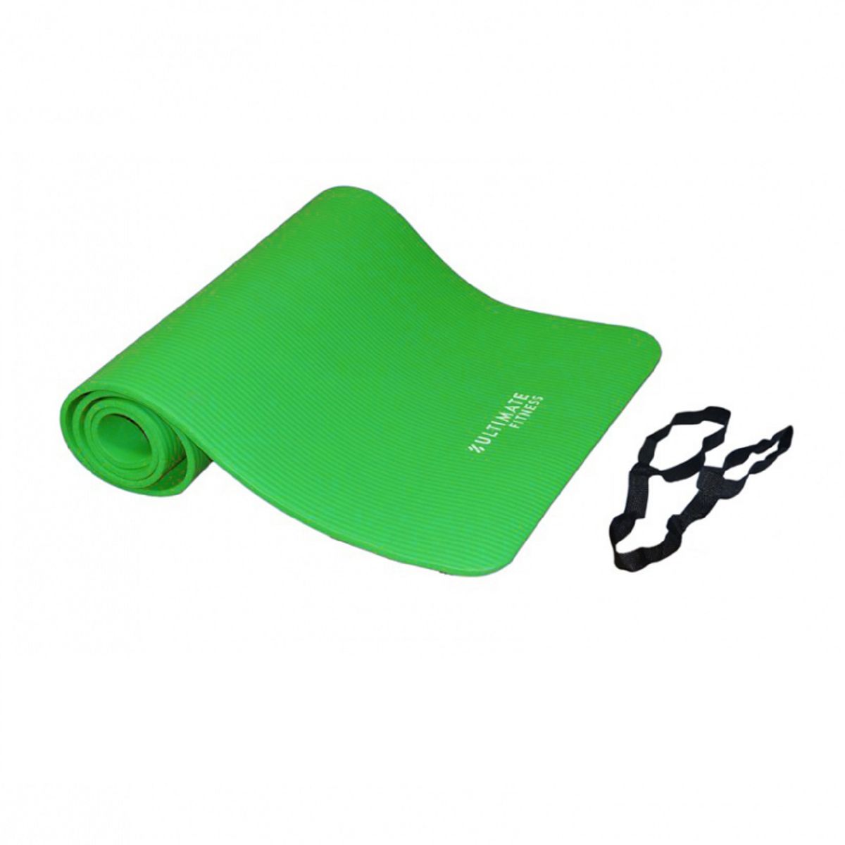 ULTIMATE FITNESS - MAT DE YOGA 8 MM NBR VERDE